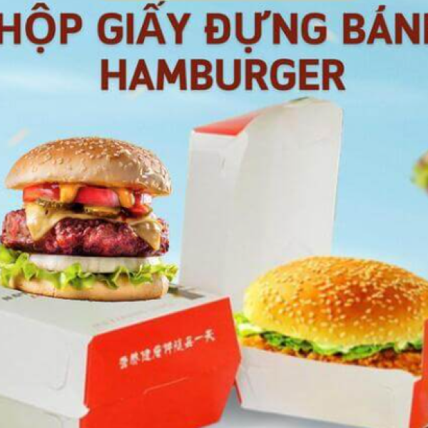 In Hộp Giấy Đựng Đồ Ăn Nhanh Tại Quận 7 - Công Ty Phú Hội